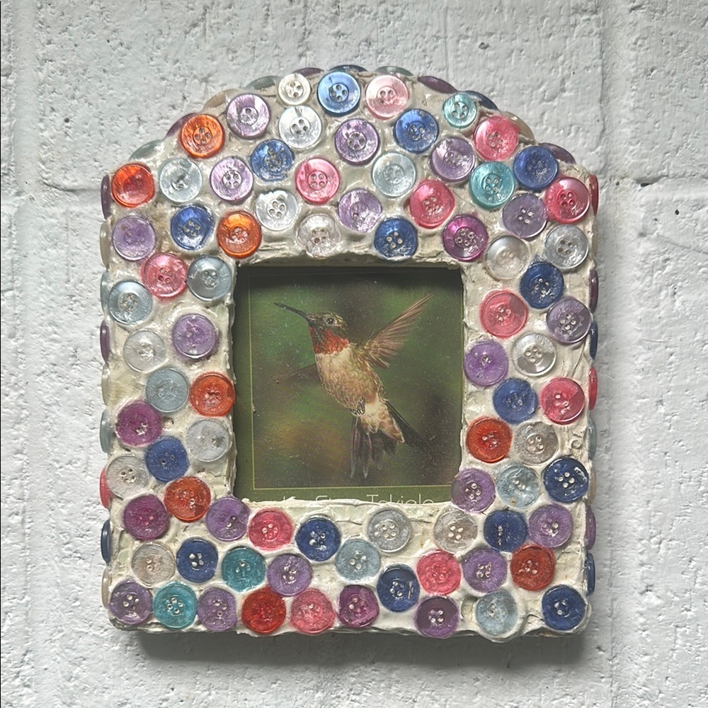 🍁5 for $10🍁 Button Picture Frame